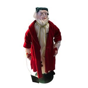 Vintage Dept.56 A Christmas Carolers Ebenzer Scrooge Figurine 19”